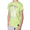 Jungen T-Shirt mit Motiv Druck Hellgrün 116/122