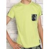 Jungen T-Shirt in vielen Farben Hellgrün 116/122