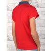 Jungen Polo Shirt mit Kontrastfarben Rot 104
