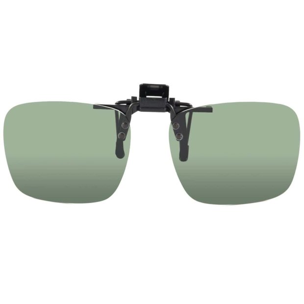 Polarisierter Brillen Aufsatz Sport Clip On Grau