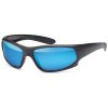 Biker Polarisierende Pilotenbrille Blau