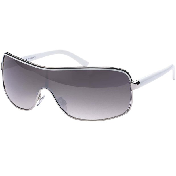Elegante Sonnenbrille für Damen Herren Weiß