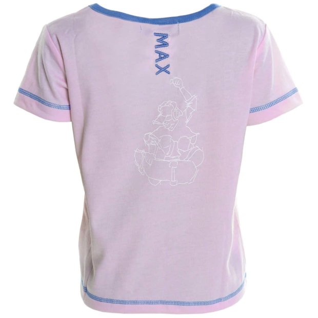 Kinder Jungen Mädchen Sommer T-Shirt Rosa 152