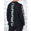 Jungen Sweatshirt mit Rücken Print Schwarz 110
