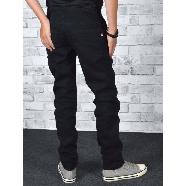 Jungen Jeans mit verstellbaren Bund & vielen Größen Schwarz 152