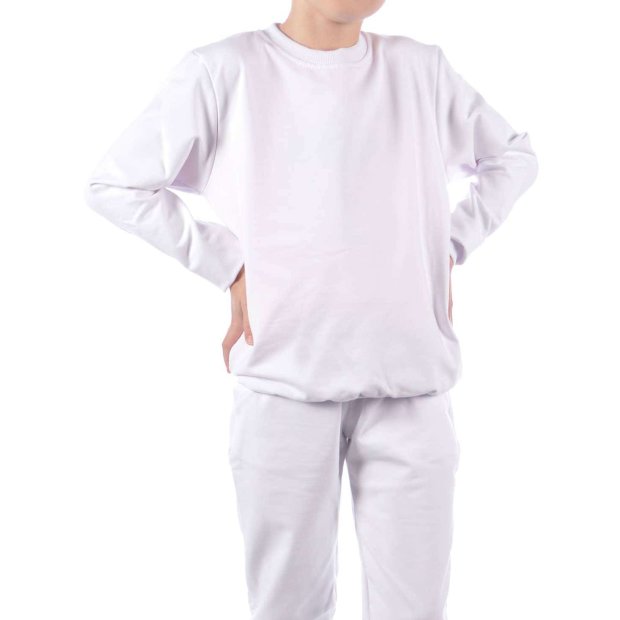 Mädchen Sweatshirt in tollen Farben Weiß 164