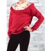 Mädchen Pullover mit Motiv Rot 158
