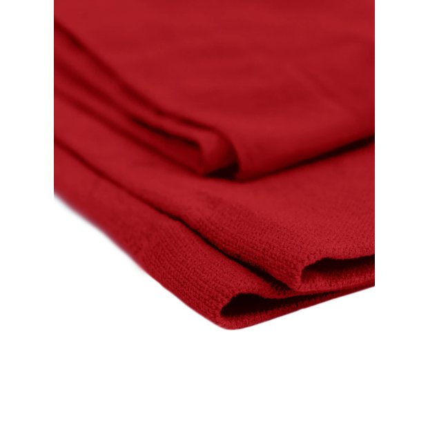 Mädchen Fein Strumpfhose Unifarben ohne Muster Rot 152