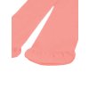 Mädchen Strumpfhose Unifarben mit Muster Lachs 116/122