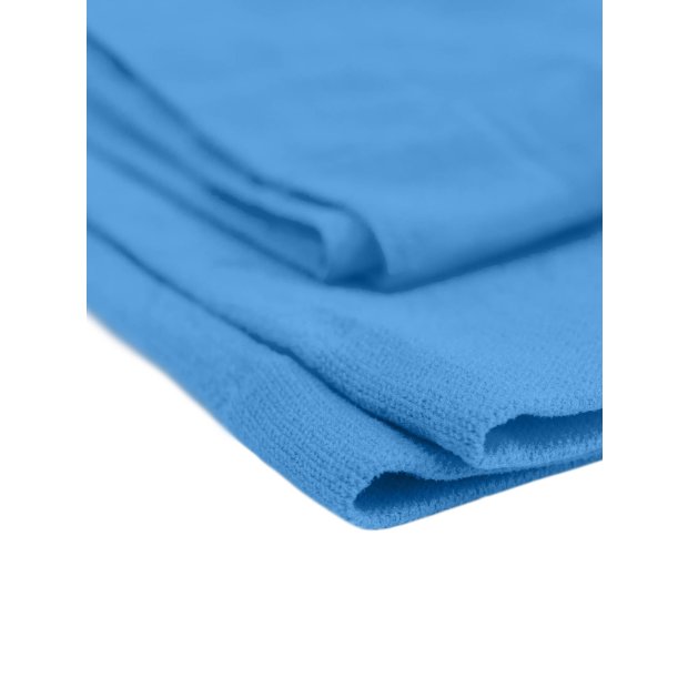 Mädchen Strumpfhose Unifarben mit Muster Blau 152
