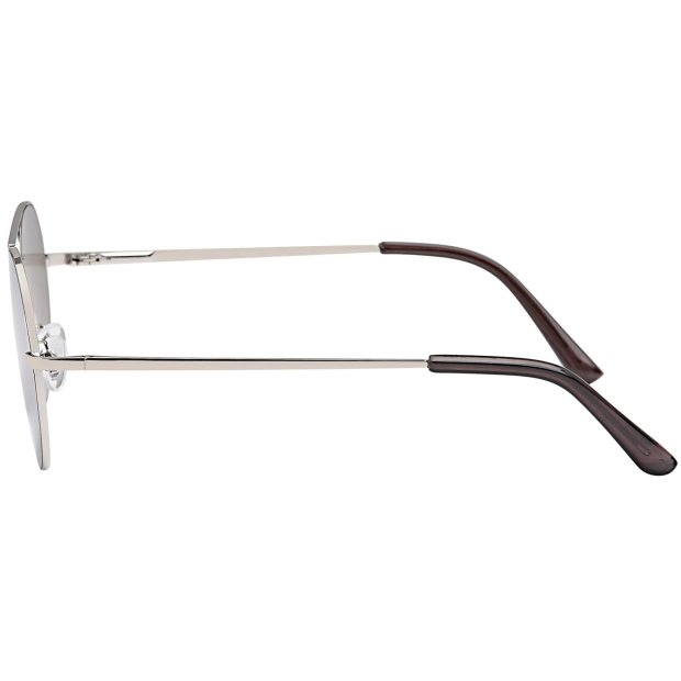 Damen Herren Sonnenbrille Flachgläser flexible Metallbügel