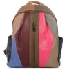 Echtleder Patchwork Rucksack City Bag
