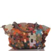 Shopper Bag Schulter Handtasche aus Leder im...