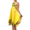 Mädchen Sommer Kleid Gelb 104