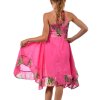 Mädchen Sommer Kleid Pink 116